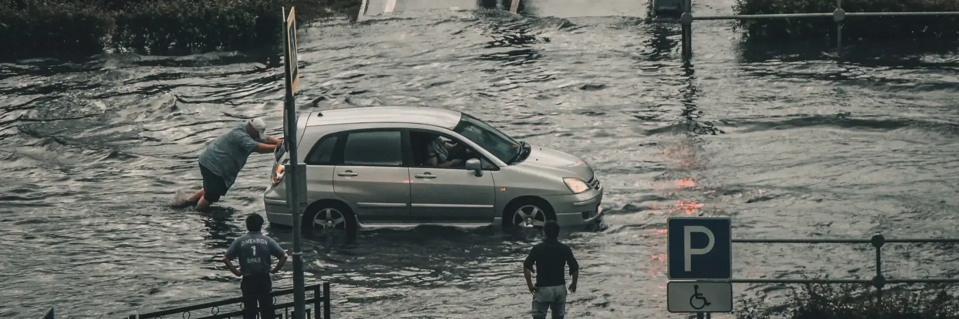 Inondations à la Réunion